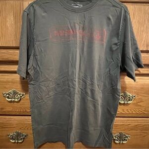 Merrell Charcoal and Red Short Sleeve Tee